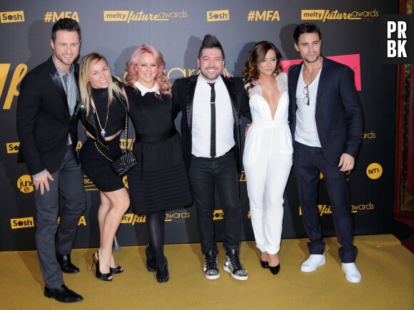 Priscilla Betti sexy, Olivier Dion, Chris Marques... l'équipe de DALS sur le tapis rouge des Melty Future Awards 2016