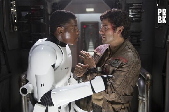 Star Wars : Finn et Poe dans Le Réveil de la Force