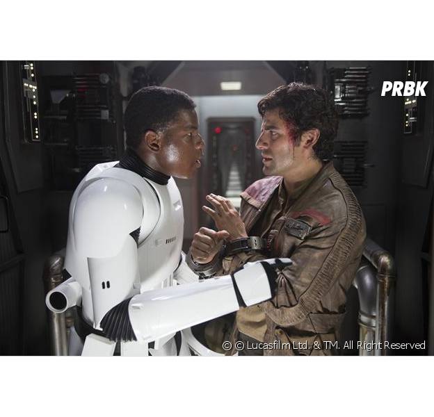 Star Wars : Finn et Poe dans Le Réveil de la Force
