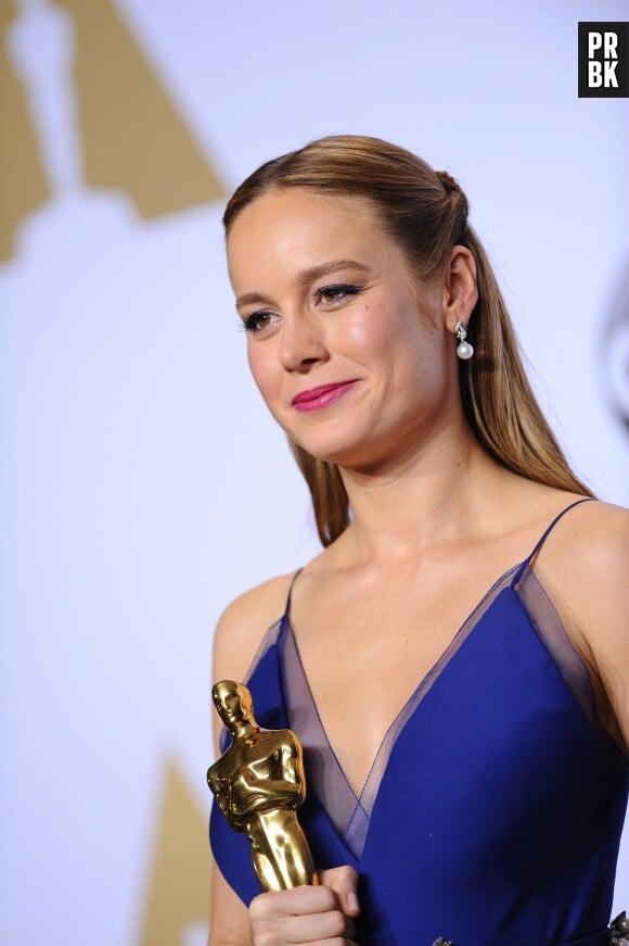 Oscars 2016 : Brie Larson et son Oscar