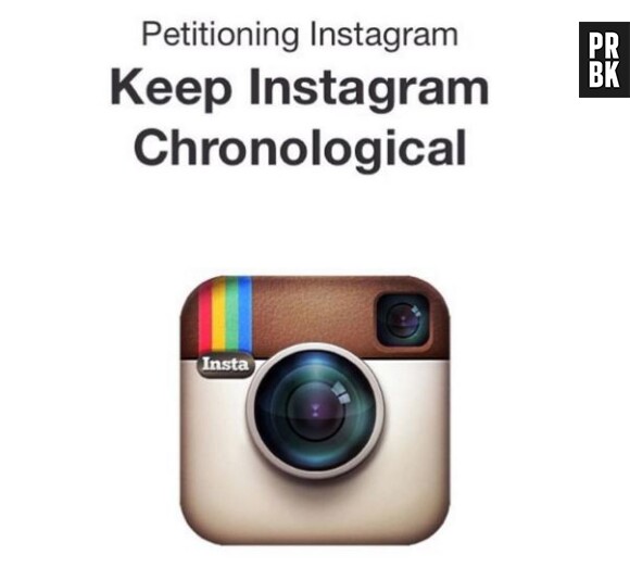 Instagram a annoncé la mise en place d'un algorithme pour choisir l'ordre de publication des photos et vidéos le 15 mars 2016