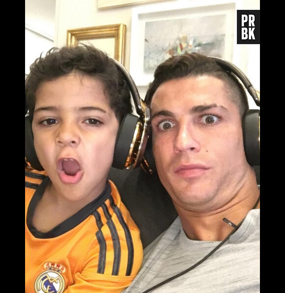 Cristiano Ronaldo est un vrai papa poule avec son fils