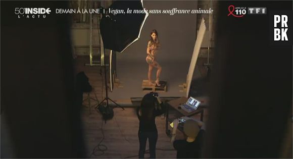 Fanny Maurer (Secret Story 6) nue pour PETA