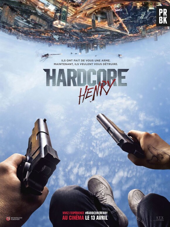 Hardcore Henry : l'affiche du film