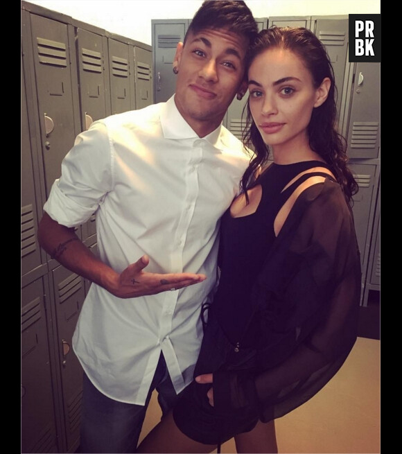 Neymar en couple avec la belle Nicole Meyer ?