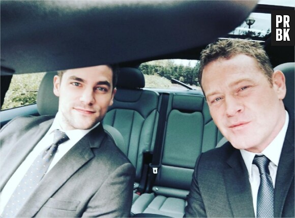 Brant Daugherty et Max Martini sur le tournage de Fifty Shades Darker