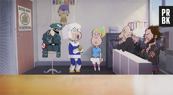 Squeezie parodie les X-Men dans les Kassos