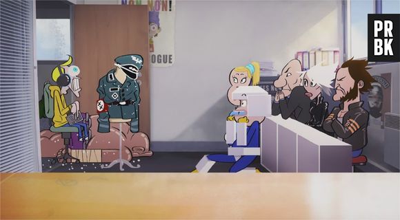 Squeezie parodie les X-Men dans les Kassos