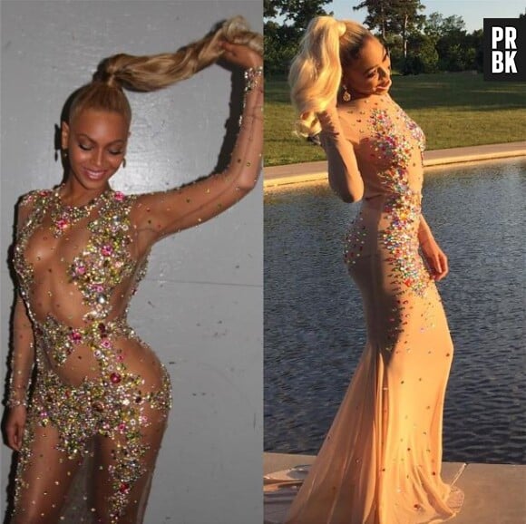 India Ross recrée la même robe que Beyoncé pour son bal de promo.
