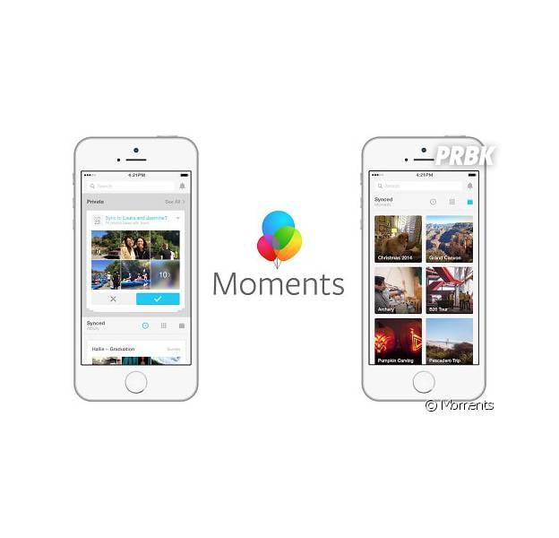 Facebook vous force à télécharger l'application Moments... sinon vos photos disparaitront.