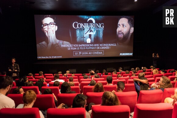 Projection privée de Conjuring 2 le 14 juin 2016 au Gaumont Opéra.