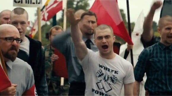 Daniel Radcliffe rasé et nouveau nazi dans le film Imperium