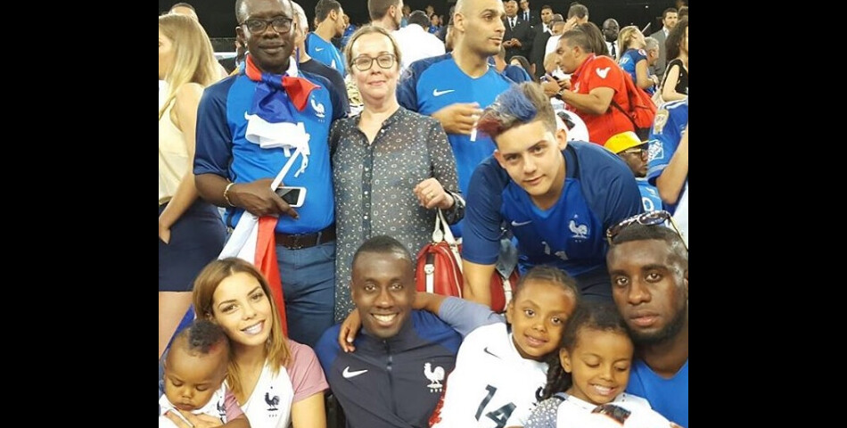 Blaise Matuidi entouré de sa petite amie Ludivine et de ses proches sur Instagram