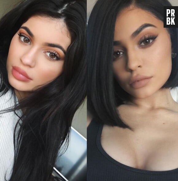 Kylie Jenner a opté pour des cheveux plus courts.