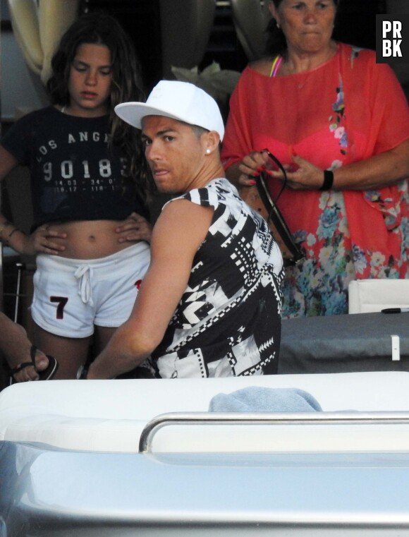 Cristiano Ronaldo se repose à Ibiza après la finale de l'Euro 2016
