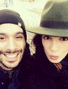Ornella Fleury, qui pourrait être la nouvelle miss météo du Grand Journal, avec son amoureux Mustapha El Atrassi.