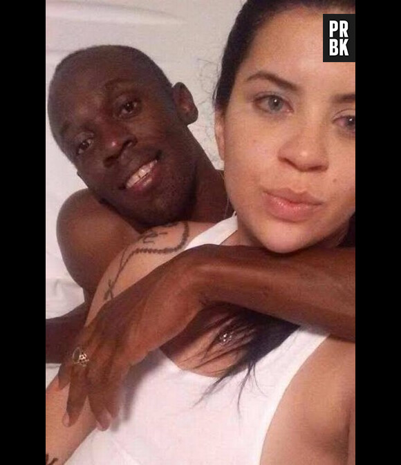 Usain Bolt et Jady Duarte, l'étudiante brésilienne de 20 ans avec qui il aurait trompé sa fiancée Kasi Bennett.