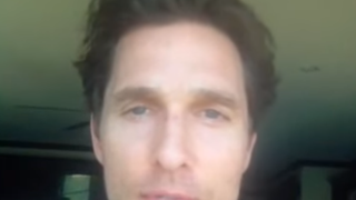 Matthew McConaughey, Youtuber raté... jusqu'à ce qu'un internaute s'en mêle !