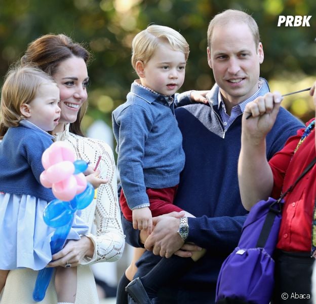Le Prince William, Kate Middleton, le Prince George et la Princesse Charlotte au Canada le 30 septembre 2016
