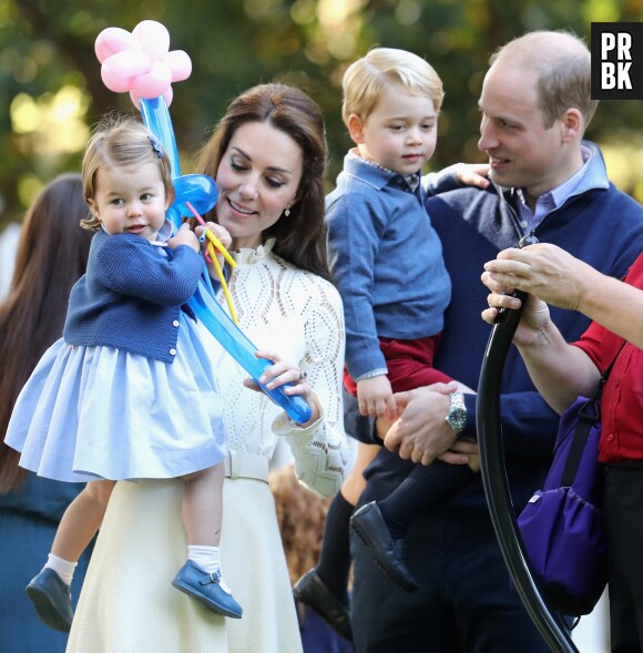 Le Prince George et la Princesse Charlotte au Canada avec le Prince William et Kate Middleton le 30 septembre 2016