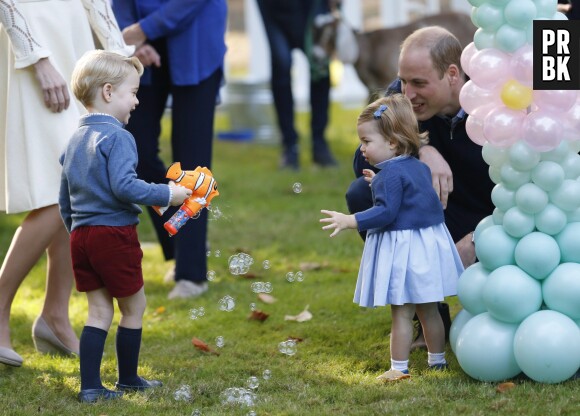 Le Prince George et la Princesse Charlotte au Canada le 30 septembre 2016