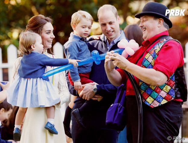 Le Prince George et la Princesse Charlotte au Canada le 30 septembre 2016
