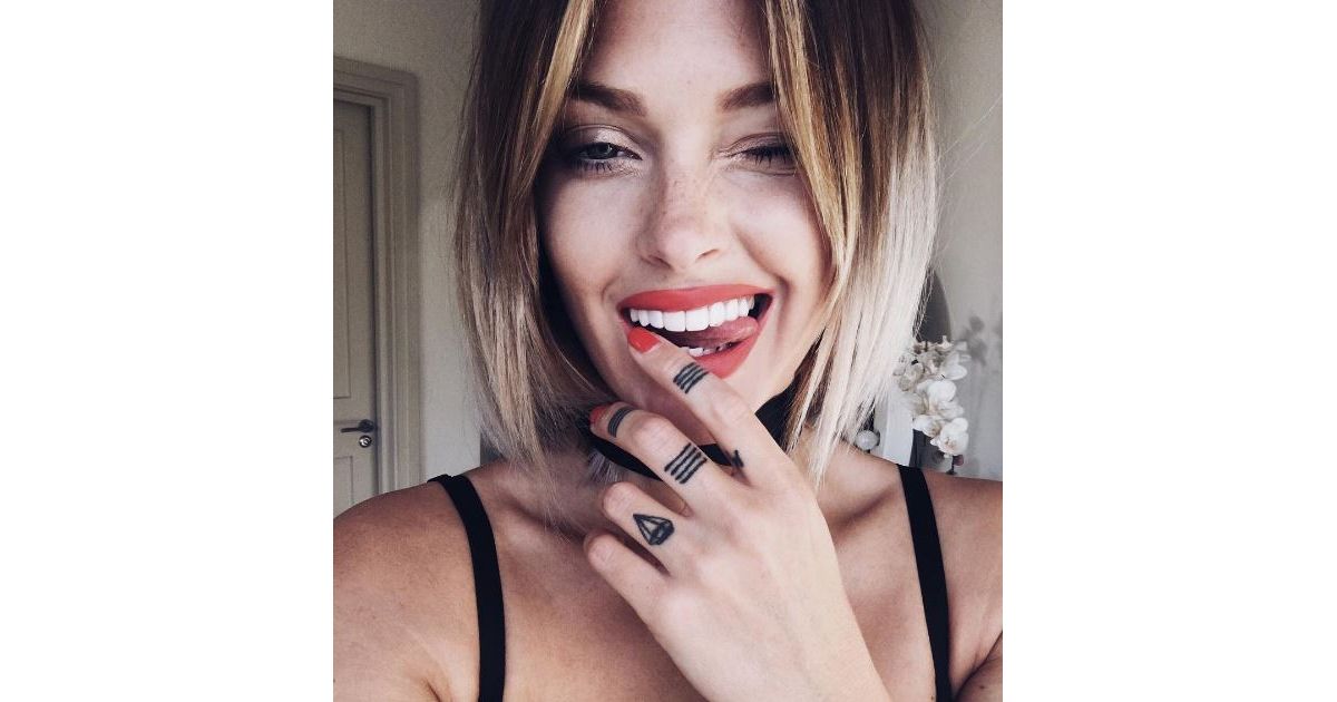 Tatouage Caroline Receveur