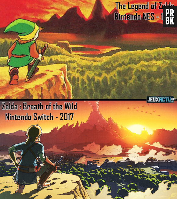 Une image de Zelda pleine de nostalgie