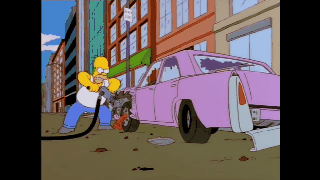 Homer Simpson : la marque, le modèle et l'année de sa voiture enfin révélés dans l'épisode 11 de la saison 28 !