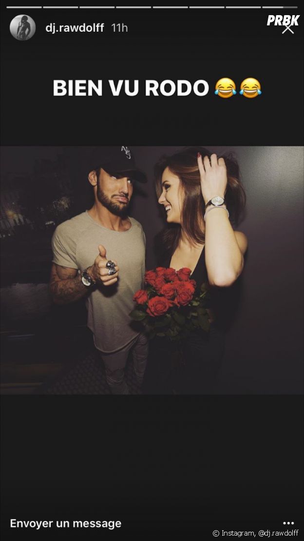 Rawdolff (Les Anges 9) et Ellen complices sur Instagram