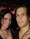  Kelly Helard et Neymar, couple sexy pour la soir&eacute;e des 25 ans de Hot Video au Titi Twister &agrave; Paris, le 27 novembre 2014 