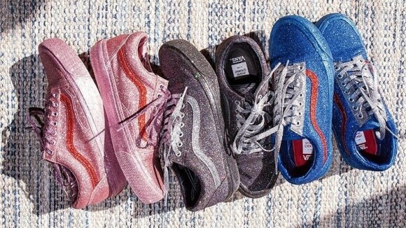 Vans x The OC : des sneakers glitter qui en mettent plein la vue