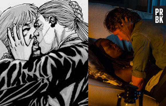 The Walking Dead : dans les comics, Rick sort avec Andrea et pas Michonne