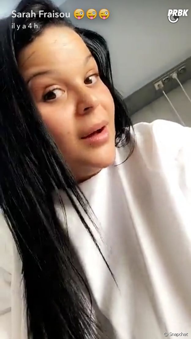 Sarah Fraisou filme (encore) sa nouvelle opération de chirurgie esthétique sur Snapchat !