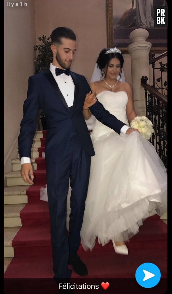 Tarek Benattia en compagnie de sa femme