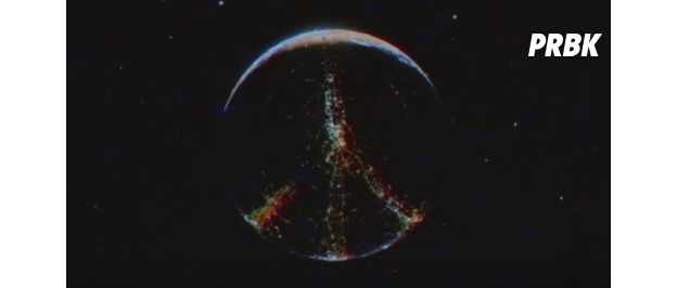 Le signe Peace apparaît à la fin du clip de Lana Del Rey