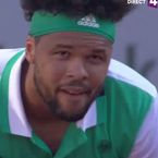 "Je suis pas venue ici pour souffrir, ok ?" : Tsonga (presque) encouragé par Meryem à Roland-Garros