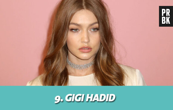 Les stars les mieux payés grâce aux posts sponsorisés : 9. Gigi Hadid