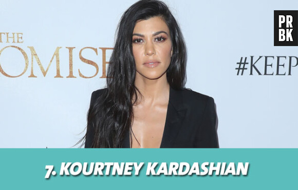 Les stars les mieux payés grâce aux posts sponsorisés : 7. Kourtney Kardashian