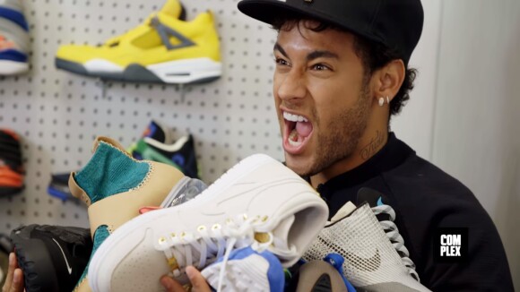 Neymar s'offre pour 18 000 dollars de sneakers : sa séance shopping va vous faire rager