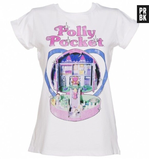 Polly Pocket s'invite sur des T-Shirt