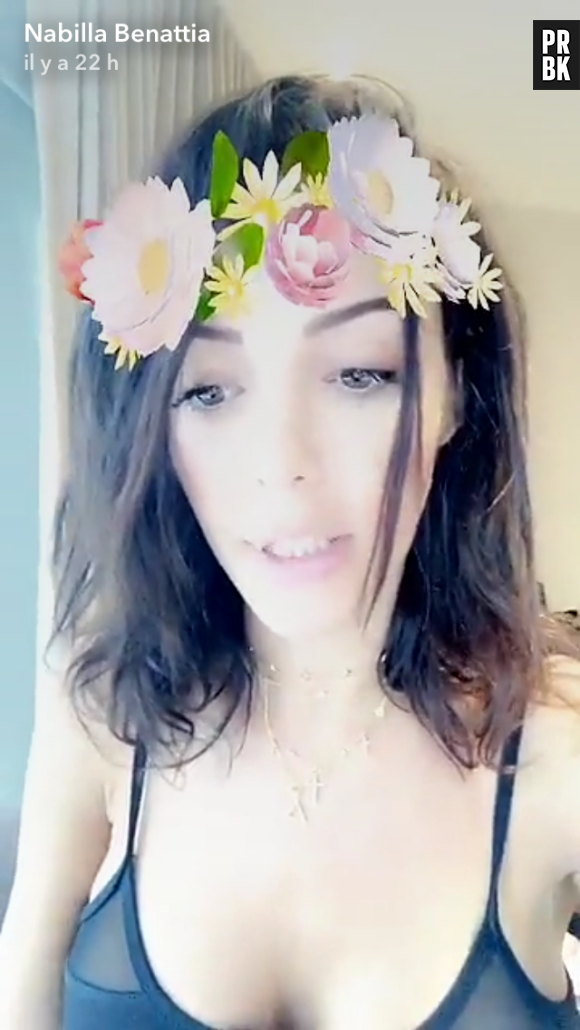 Nabilla Benattia dévoile sa nouvelle coupe de cheveux sur Snapchat