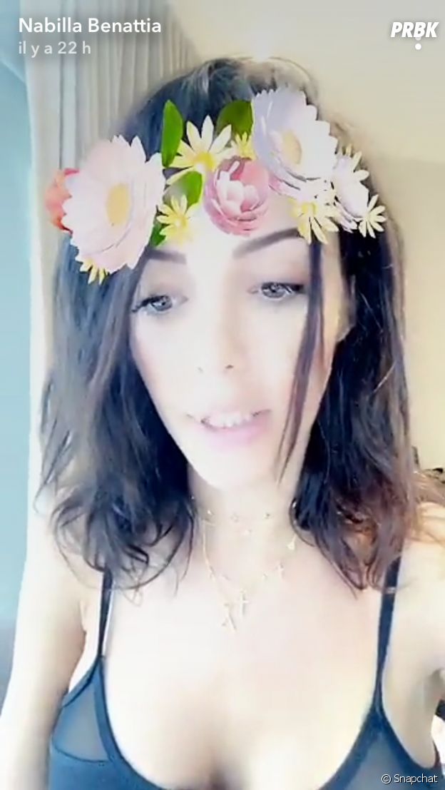Nabilla Benattia dévoile sa nouvelle coupe de cheveux sur Snapchat