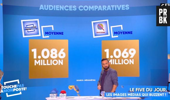 Cyril Hanouna clashé par un patron TF1 : l'animateur lui répond dans TPMP !