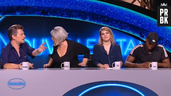 Nouvelle Star : la jurée Nathalie Noennec touche les fesses d'un candidat, les internautes la lynchent !