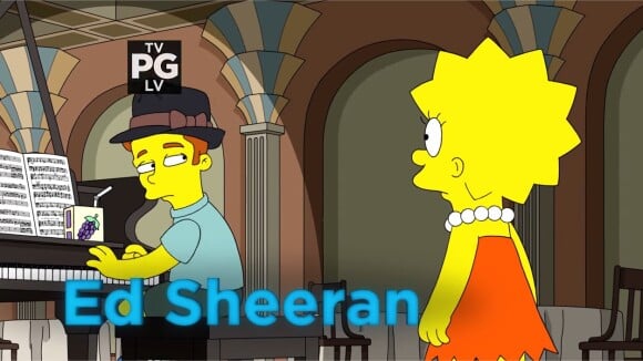 Les Simpson : première bande-annonce pour l'arrivée d'Ed Sheeran