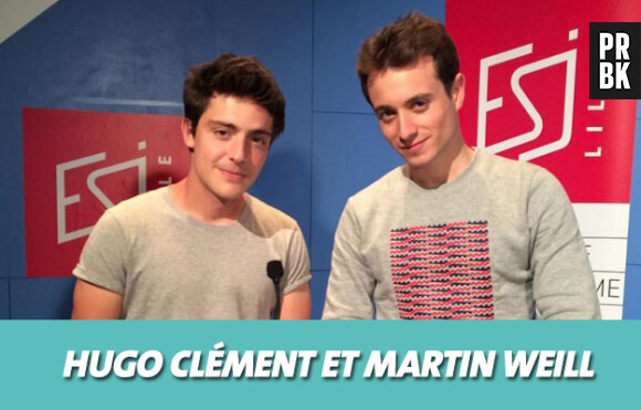 Ces stars qui ont été à l'école ensemble : Hugo Clément et Martin Weill