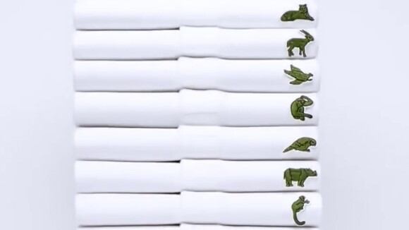 Lacoste remplace son crocodile par des animaux menacés d'extinction ?