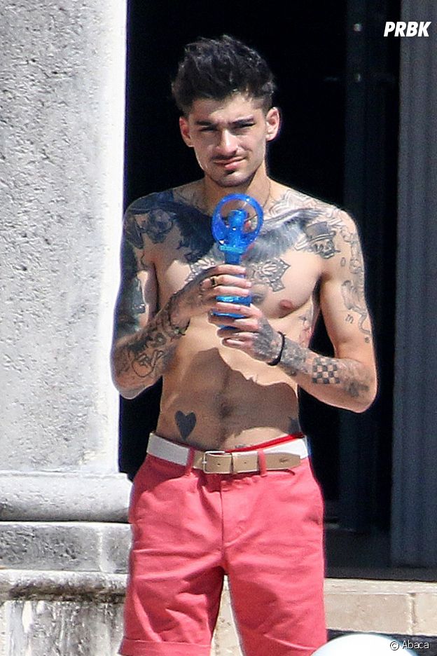 Zayn Malik entièrement brun le 5 mars 2018.