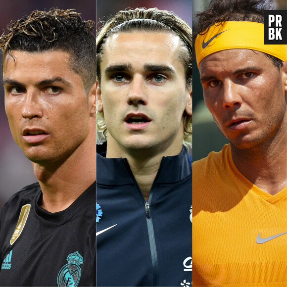 Cristiano Ronaldo, Rafael Nadal, Antoine Griezmann... Les 100 sportifs les plus connus au monde !